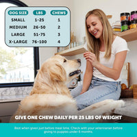 Dog Calming Bundle Hemp Calming Chews & Dental Sticks Anxiety Support