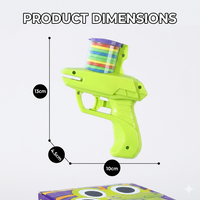 2-in-1 Disc Bullet Launcher Toy