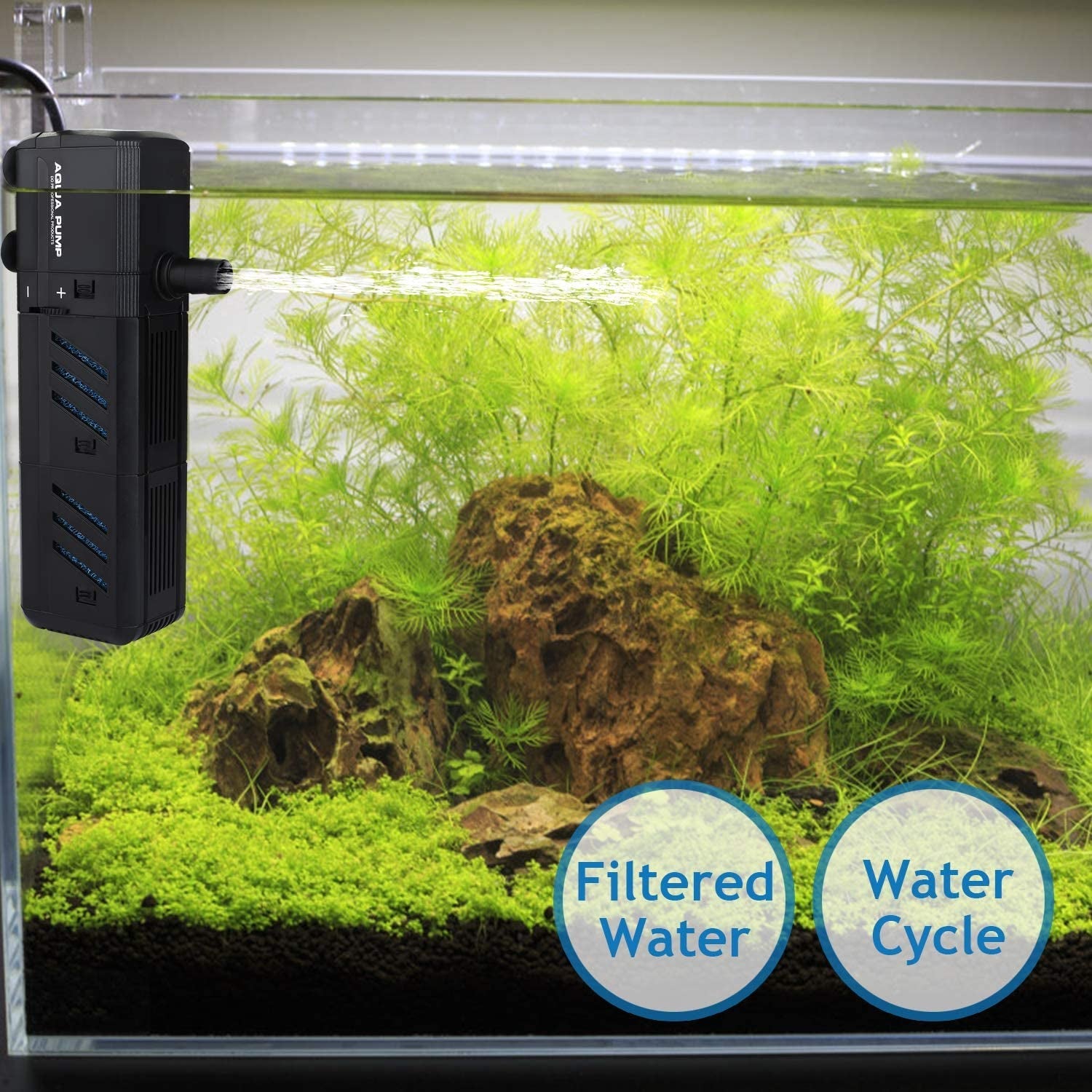 Adjustable Fish Tank Filter for 10-50 Gallon Fish Tank - BIG FRENCHIES