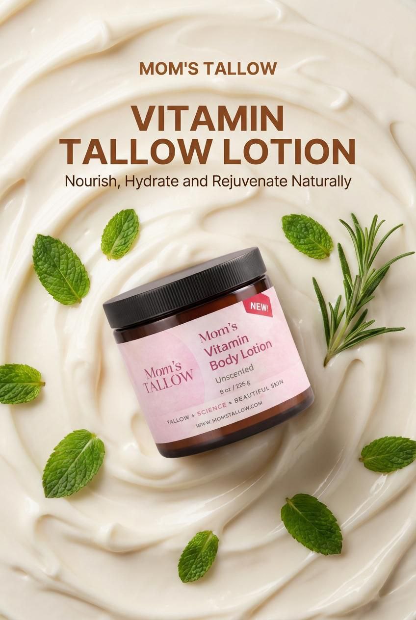 Vitamin-Infused Tallow Body Lotion - BIG FRENCHIES