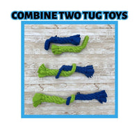 Interactive Tug & Treat-Dispenser Toy for Dogs Teething Relief Orange
