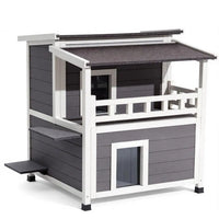 Heated Cat House for Outdoor