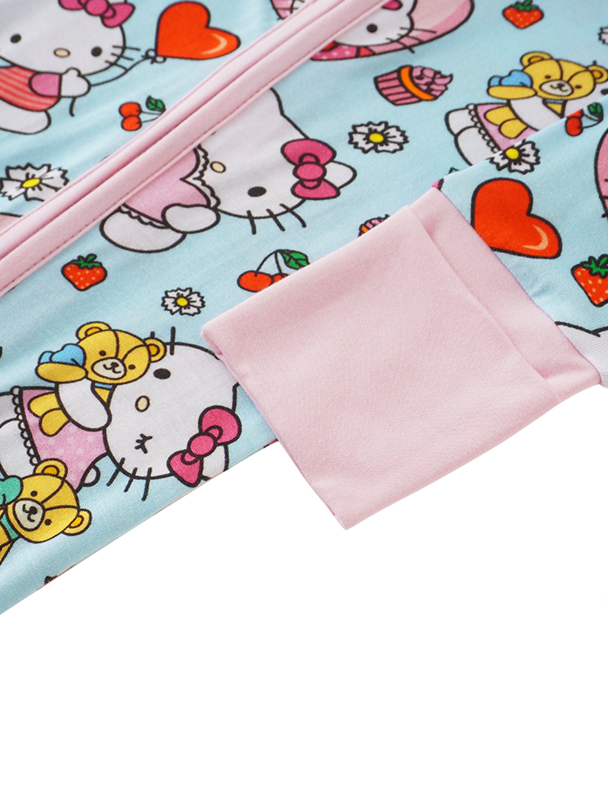 PoshTOT Sanrio Love Hello Kitty Bamboo Baby Convertible Zippy Romper