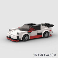 A Tesla Toy Car Piece-together Model Benefits Intelligence