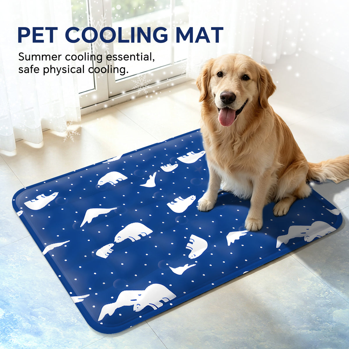 Only Self Pickup---CF6090s Underwater World Pet Cooling Mat