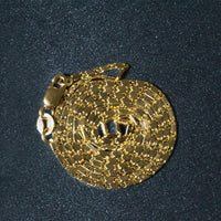 14k Yellow Gold Lumina Pendant Chain 1.0mm