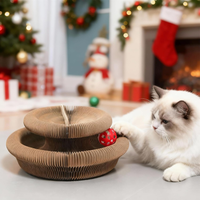 1 Pack Kitty Kurlz Cat Scratcher Toy Interactive For Indoor Cats