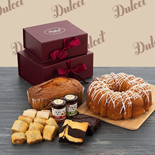 Sweet As Honey 2 Tiered Gourmet Gift B0x - BIG FRENCHIES