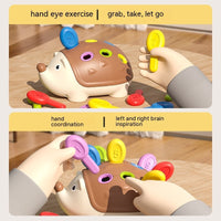 Fine Motor Training Toys Early Childhood Education Hand-eye Coordination Splicing Little Hedgehog