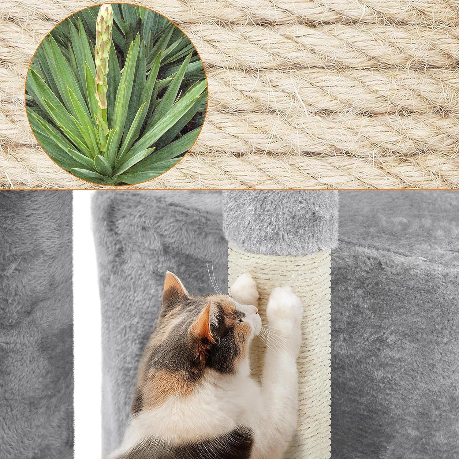 Cat Tower Plush Cover with Condo - BIG FRENCHIES
