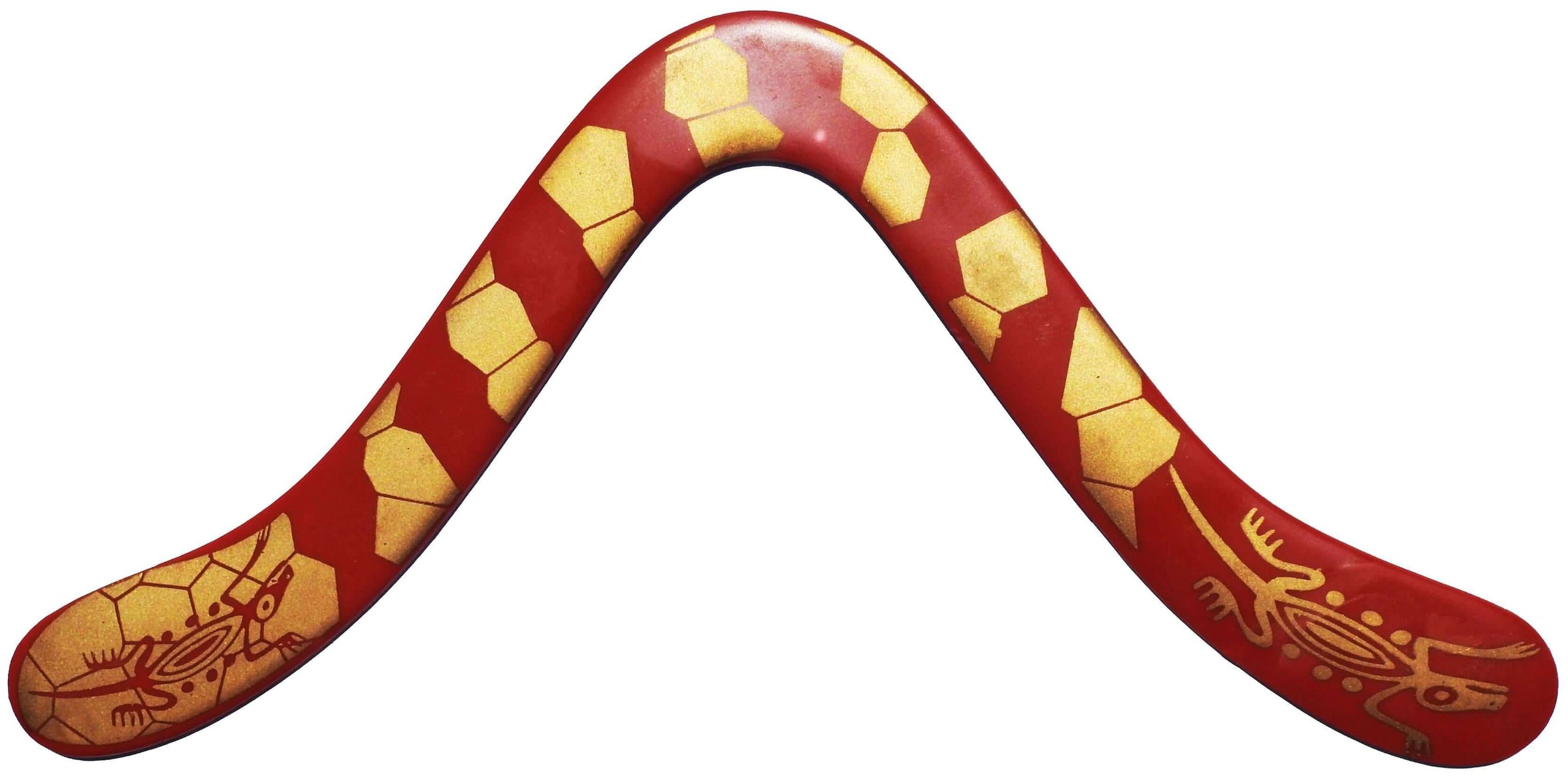Technic Decorated ABS Plastic Boomerangs - Real V shaped boomerangs from France
