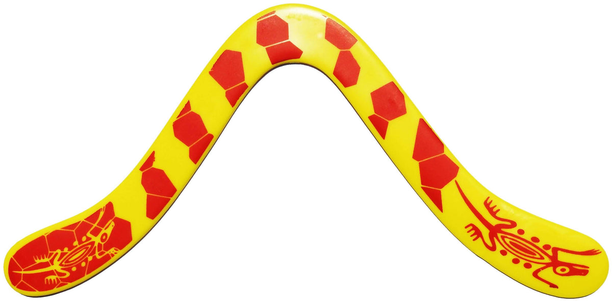 Technic Decorated ABS Plastic Boomerangs - Real V shaped boomerangs from France-Boomerangs-BIG FRENCHIES-Boomerangs.com