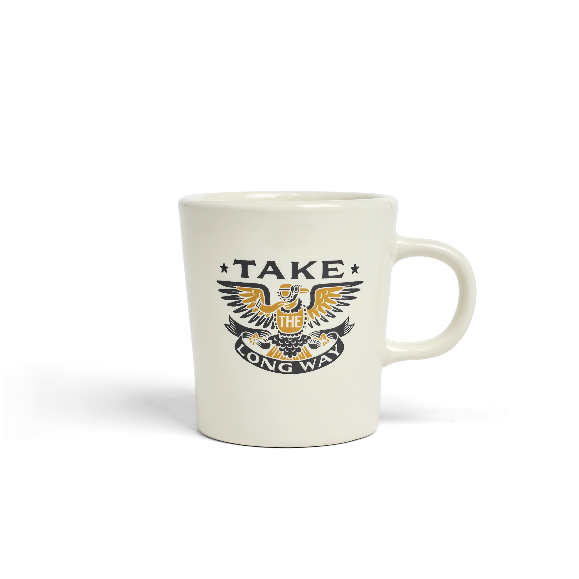 Nathan Yoder - Take The Long Way - 9oz Modern Diner Mug - BIG FRENCHIES