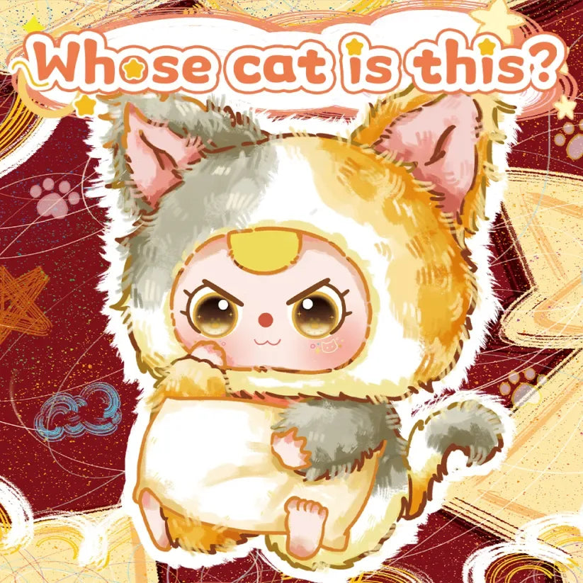 Baby Three Whose Cat is This? Plush Series Blind Box - BIG FRENCHIES