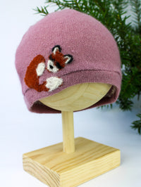 Sleeping Fox Cashmere Hat - Child - BIG FRENCHIES