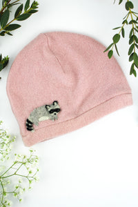 Raccoon Cashmere Hat - Baby - BIG FRENCHIES