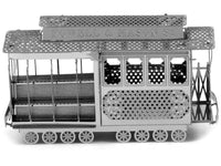 Model Kit San Francisco Cable Car "Powel & Mason St" (Easy Difficulty) Steel Model by Metal Earth