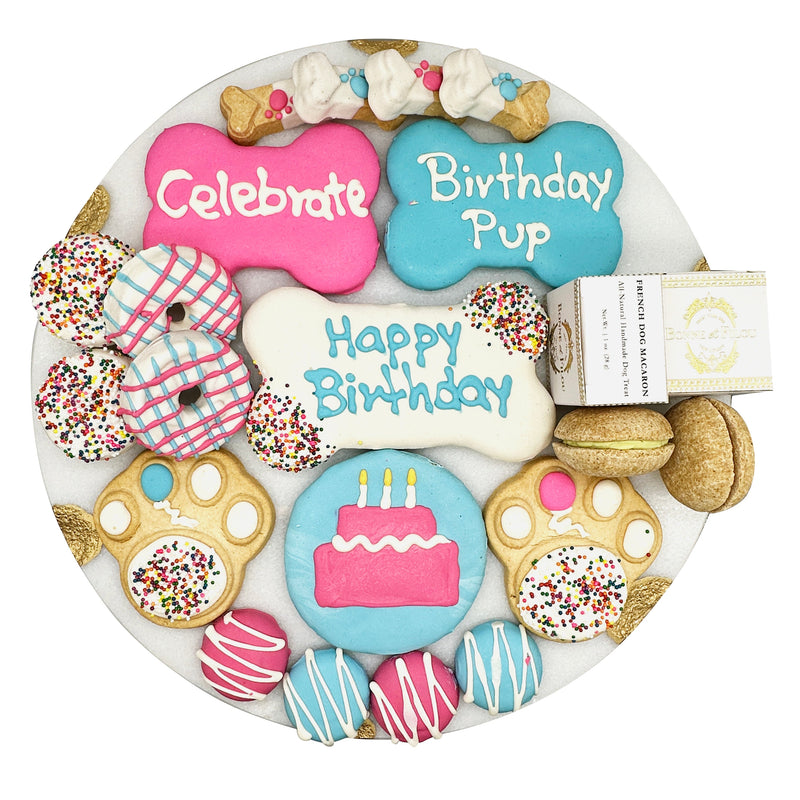 Happy Birthday Dog Treats Gift Box - BIG FRENCHIES