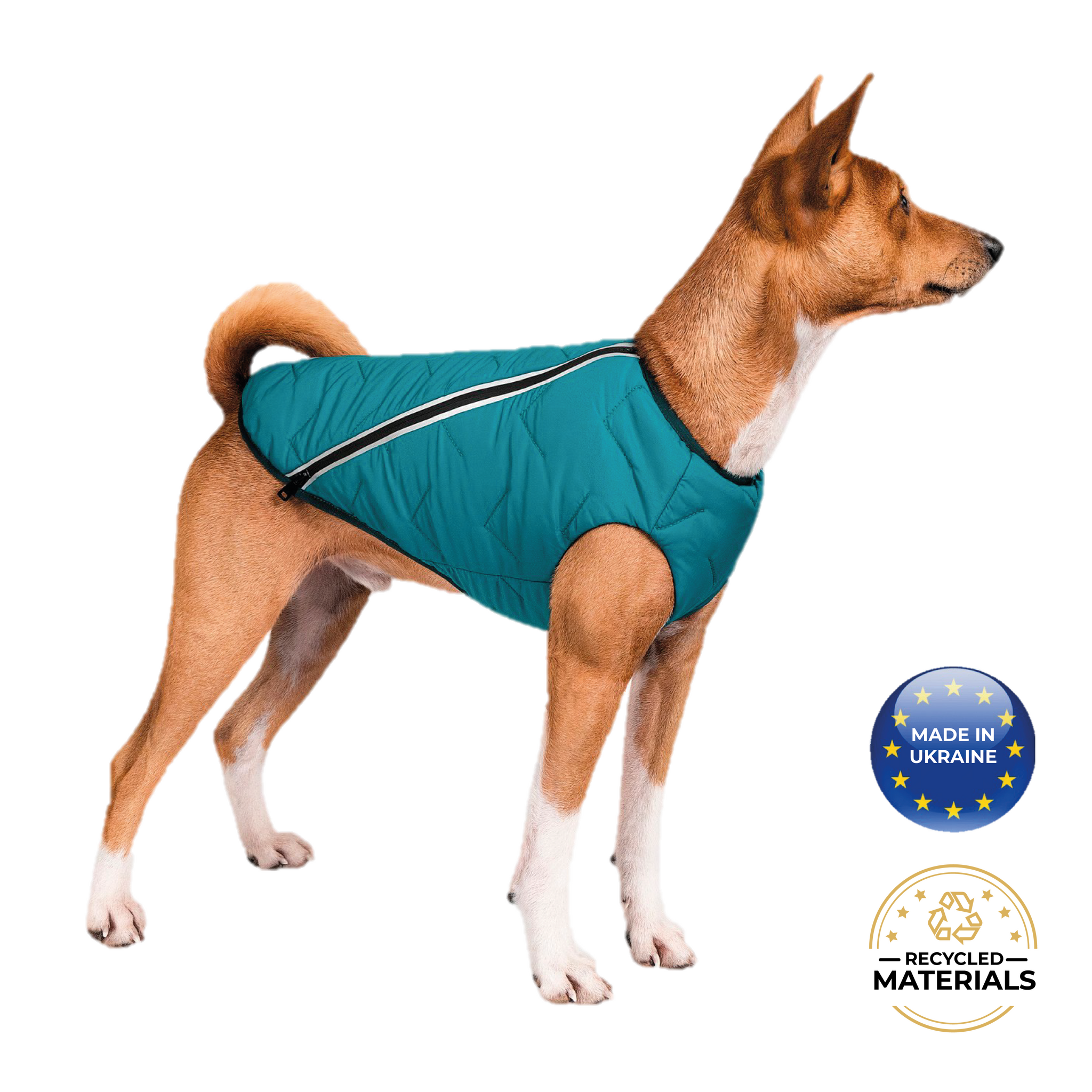 Sustainable Eco-Friendly Dog Jacket / Vest - Made in Ukraine - BIG FRENCHIES