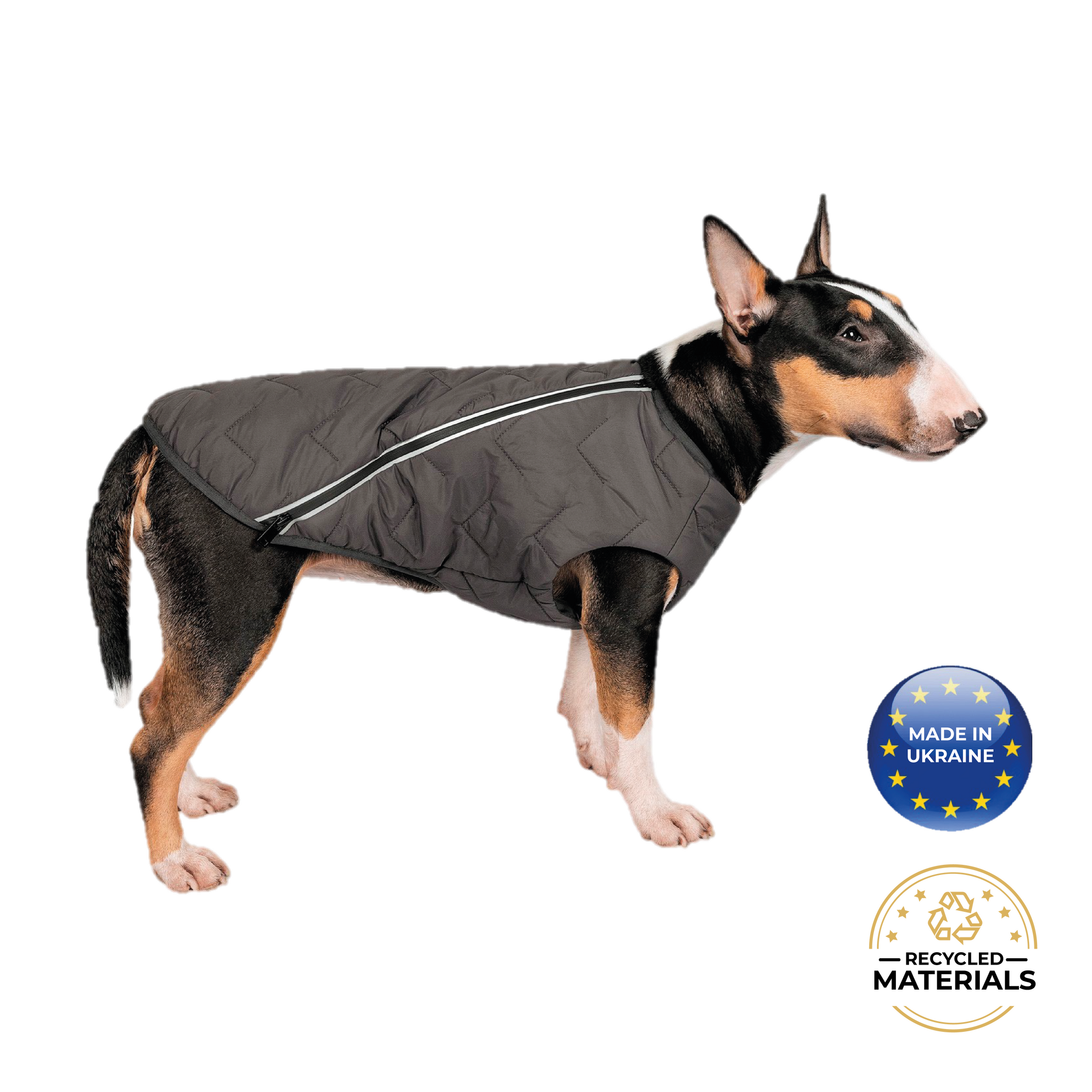 Sustainable Eco-Friendly Dog Jacket / Vest - Made in Ukraine - BIG FRENCHIES