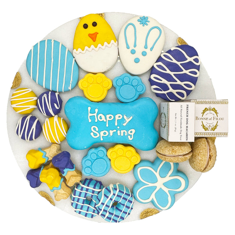 Spring Themed Dog Treats Gift Box - BIG FRENCHIES