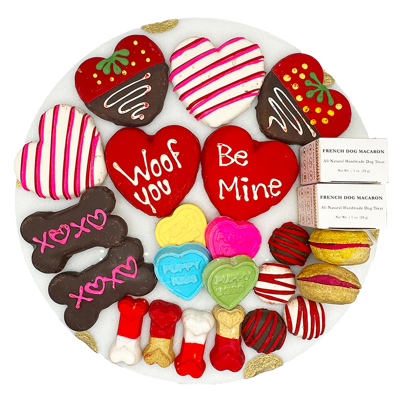 Love My Dog Themed Treats Box - BIG FRENCHIES