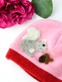 Squirrel Cashmere Hat - Newborn - BIG FRENCHIES