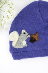 Squirrel Cashmere Hat - Baby - BIG FRENCHIES