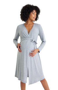 Sleep Well Maternity/Nursing Nightgown & Robe Set - BIG FRENCHIES
