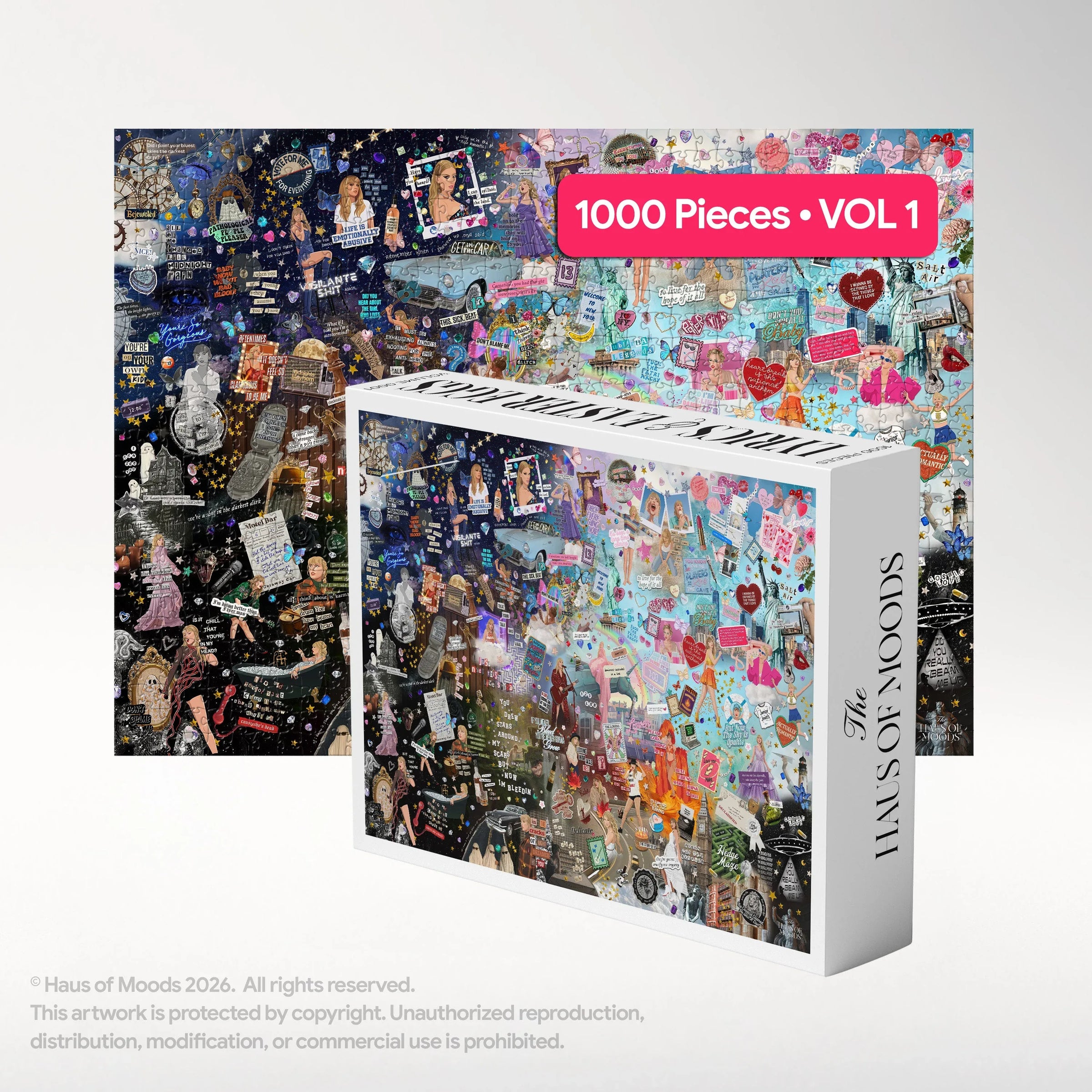 The Eras Taylor Puzzle | Lyrics & Easter Eggs Puzzle ©