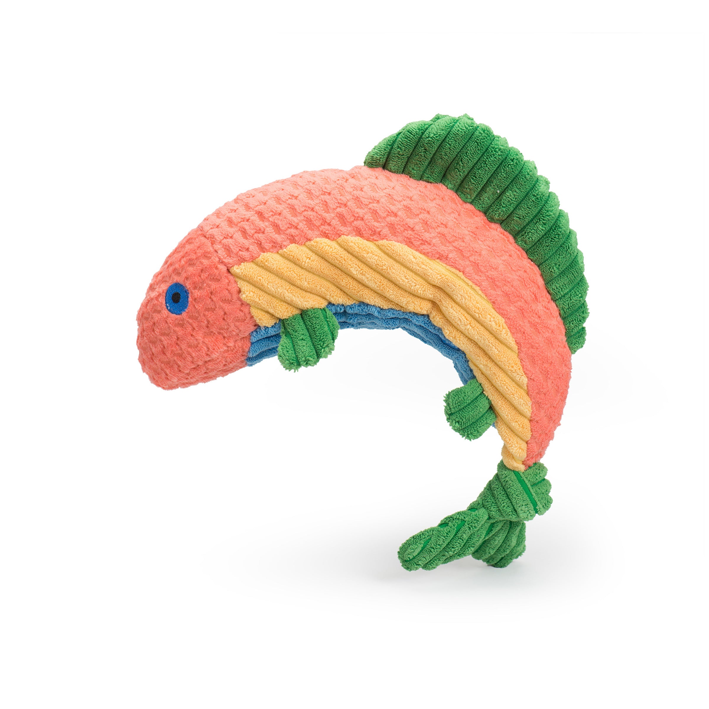 Rauccous Rainbow Trout Knottie® Plush Dog Toy - BIG FRENCHIES