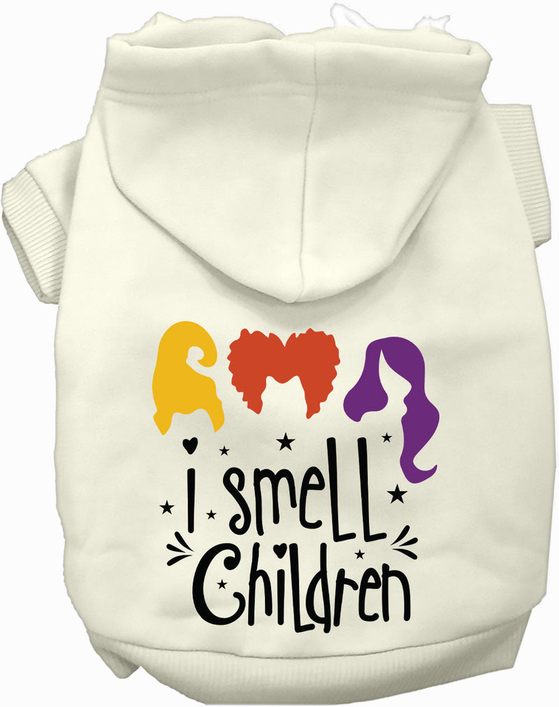 I Smell Children Halloween Pet Hoodie-Pet Apparel-BIG FRENCHIES-As You Wish Apparel