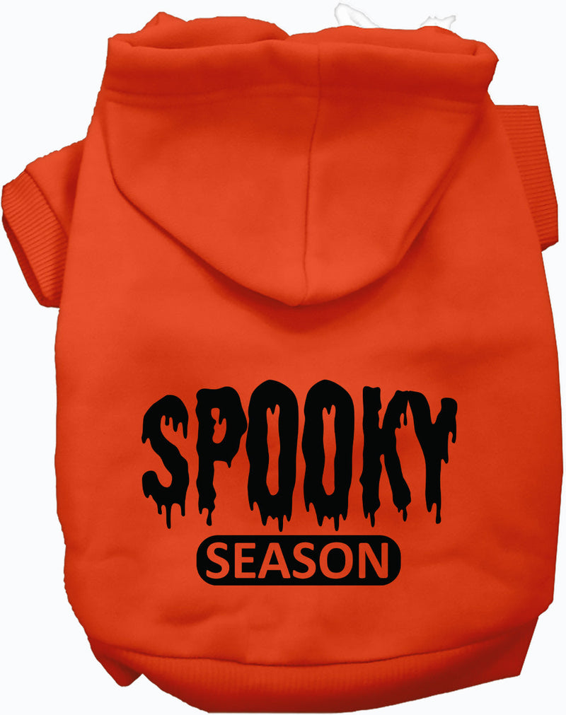 Bloody Spooky Season Halloween Pet Hoodie-Pet Apparel-BIG FRENCHIES-As You Wish Apparel