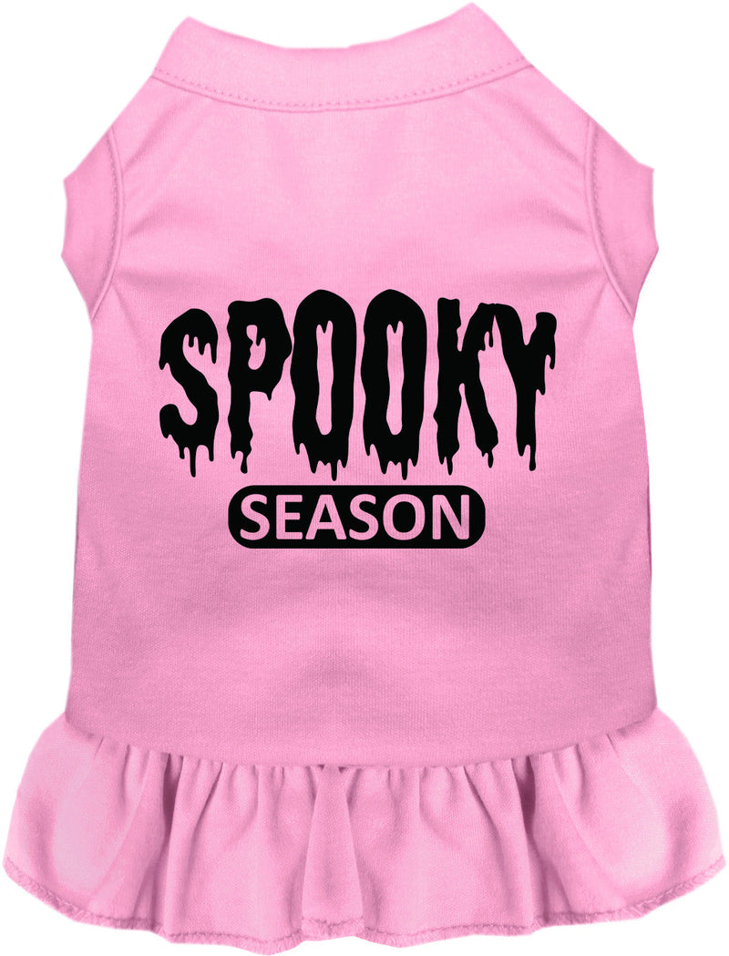 Bloody Spooky Season Halloween Pet Dress-Pet Apparel-BIG FRENCHIES-As You Wish Apparel