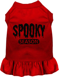 Bloody Spooky Season Halloween Pet Dress
