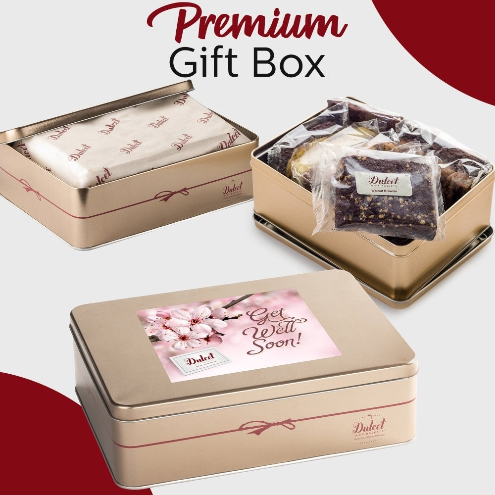 Classic Tin Treats Within Gift Basket - BIG FRENCHIES