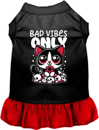 Bad Vibes Only Pet Dress