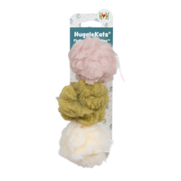 HuggleKats® FlufferFleece™ Ballies Plush Cat Toys, 3 Pack - BIG FRENCHIES