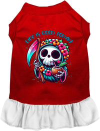 Tropical Grim Reaper Pet Dress