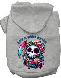 Tropical Grim Reaper Pet Hoodie