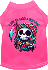Tropical Grim Reaper Pet Shirt