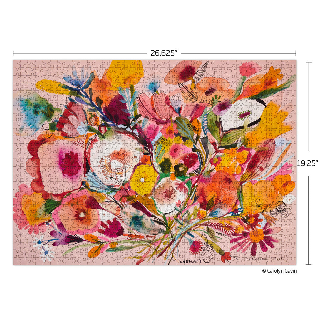 Strawberry Fields 1000 Piece Puzzle - BIG FRENCHIES