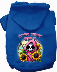 Sun Flowers and Scythes Pet Hoodie