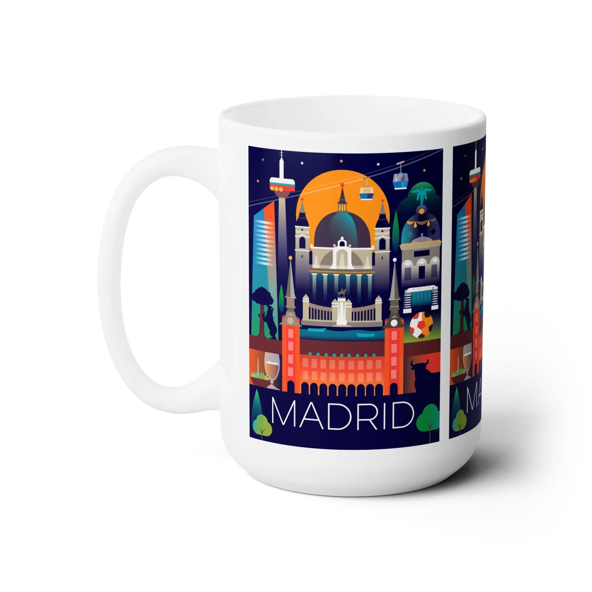 Madrid Ceramic Mug 11oz or 15oz - BIG FRENCHIES