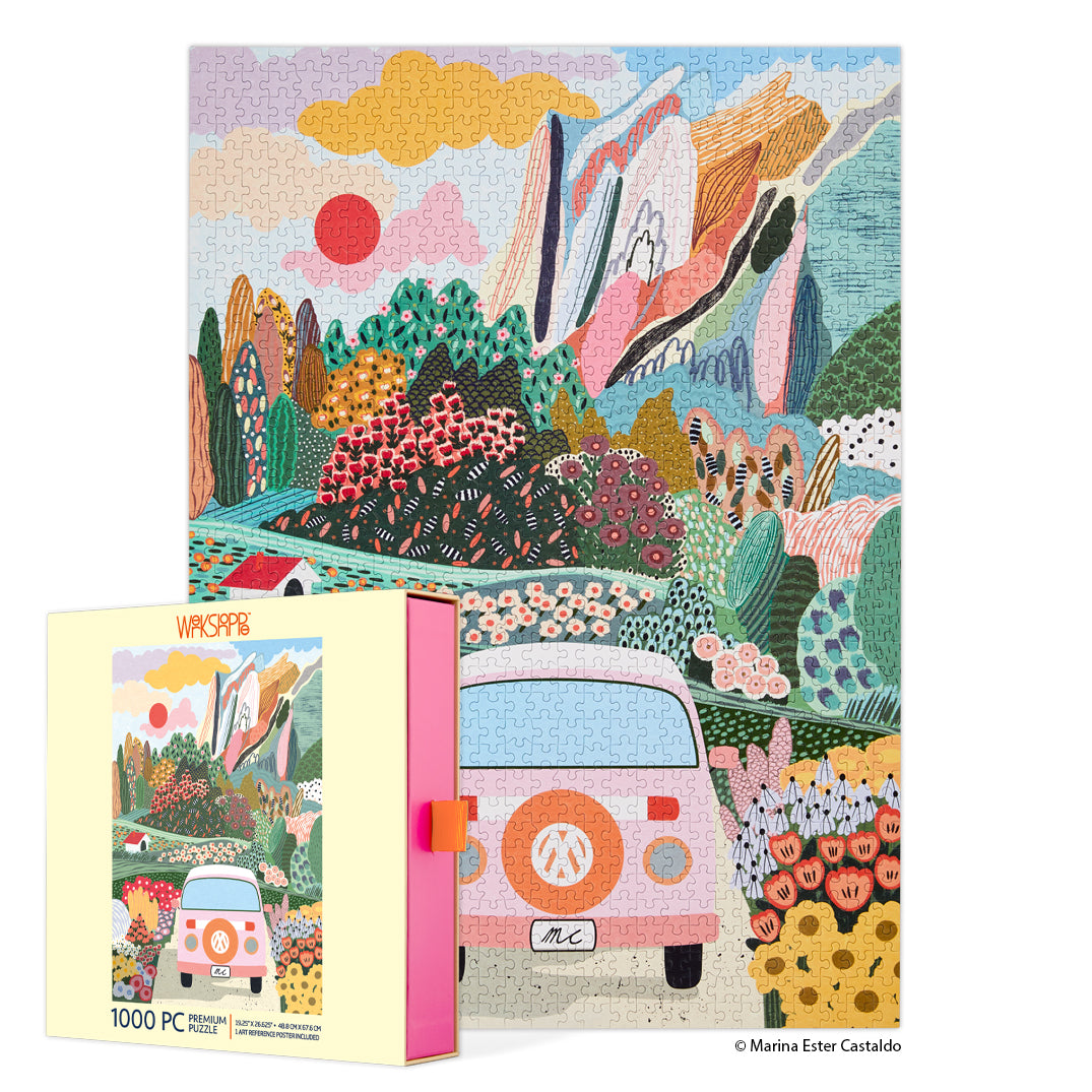 Road Trip 1000 Piece Puzzle - BIG FRENCHIES