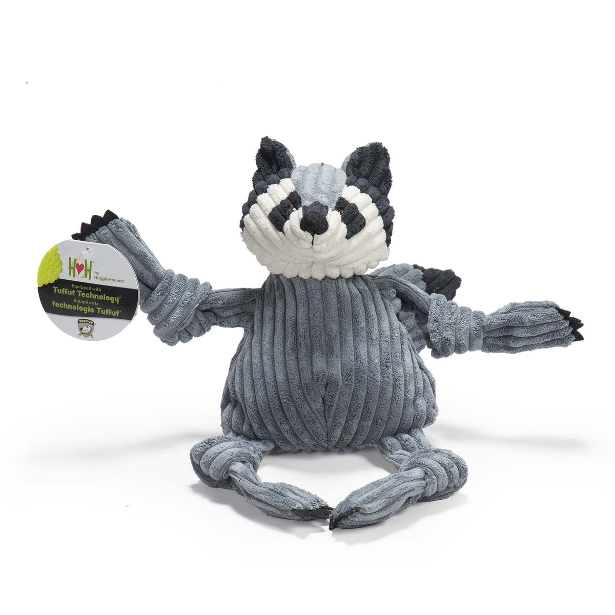 Reggie Raccoon Knottie® Plush Dog Toy - BIG FRENCHIES