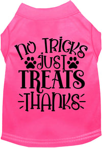 No Tricks, Just Treats Pet Shirt