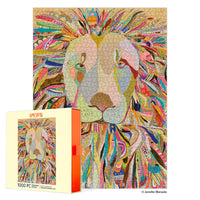 Majestic Lion 1000 Piece Jigsaw Puzzle - BIG FRENCHIES