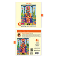 Festive Nutcracker Gold Foil 1000 Piece Jigsaw Puzzle - BIG FRENCHIES
