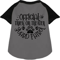 Trick or Treater Guard Patrol Pet Raglan Shirt